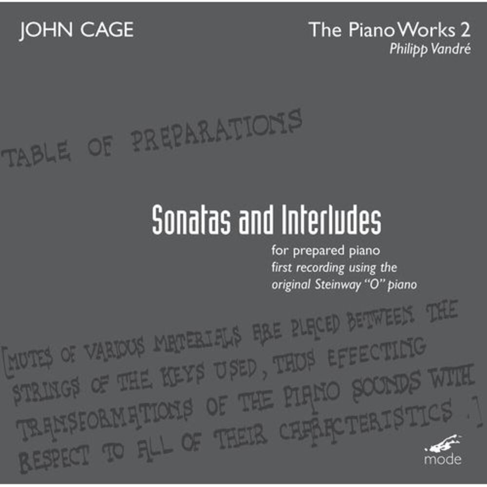 Philipp Vandré - Piano Works 2  CD